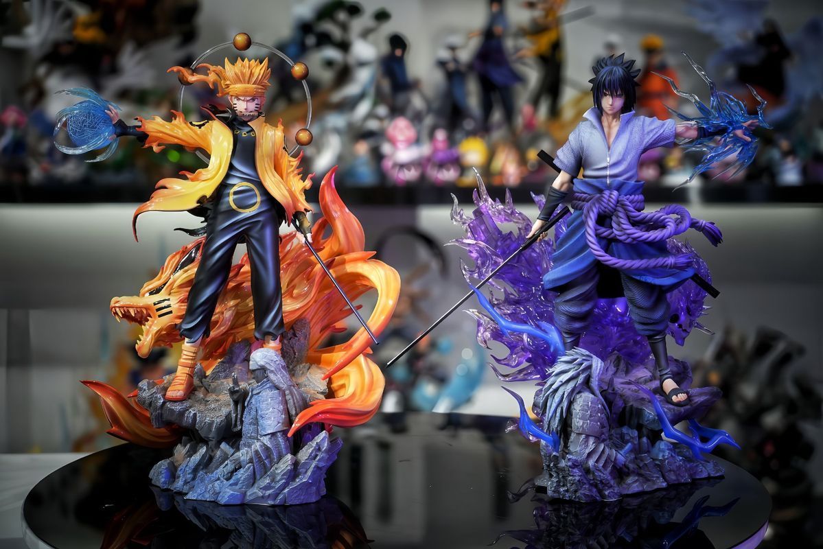 Cosplay Flame Prop - Figurine d'action Anime Ninja avec effet