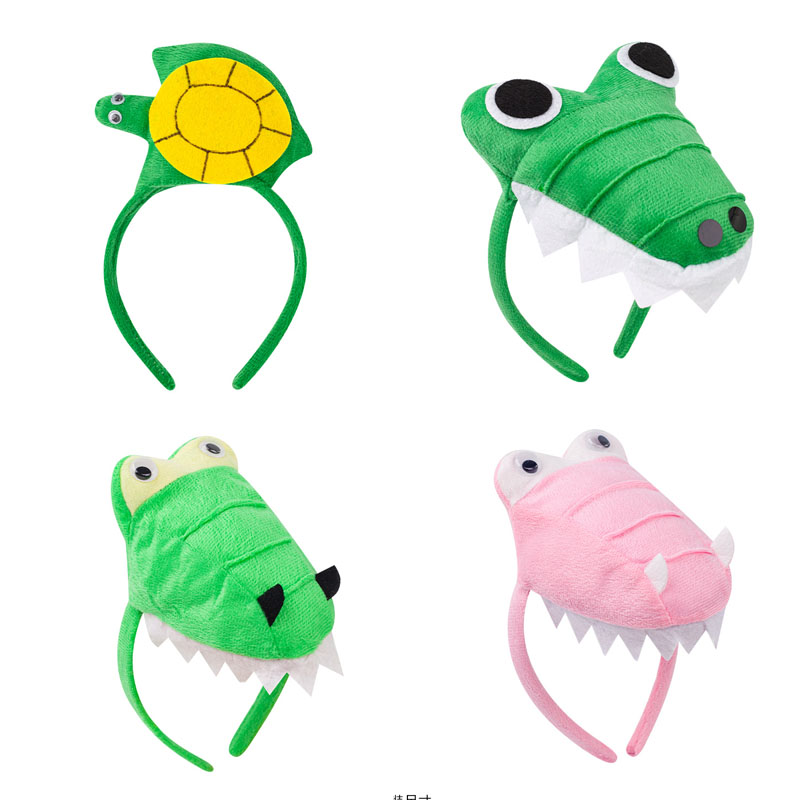 Cosplay Prop Bow - Animal Crocodile dinosaure tortue bandeau queue