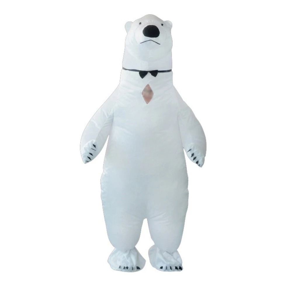 Cosplay Prop Business - Costume gonflable d'ours polaire, combinaison animale