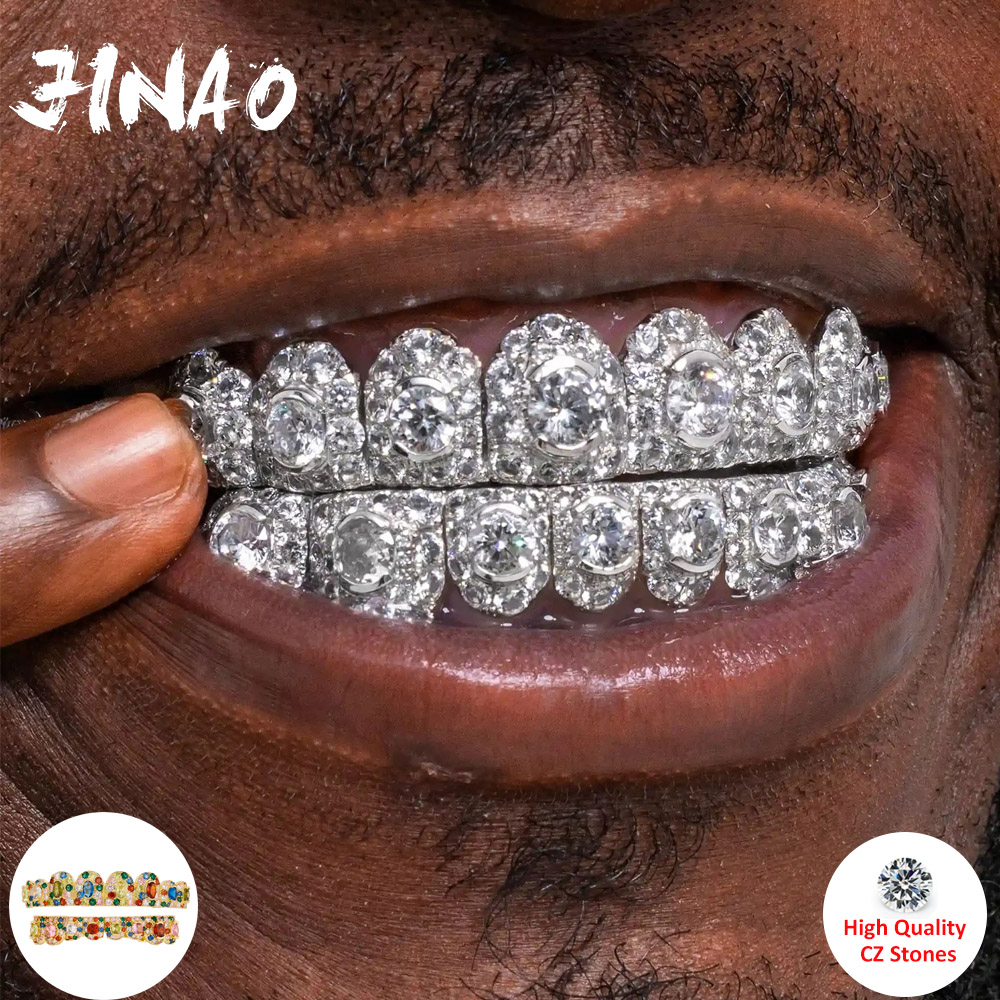Cosplay Flame Prop - JINAO Grillz Hip Hop entièrement sertis