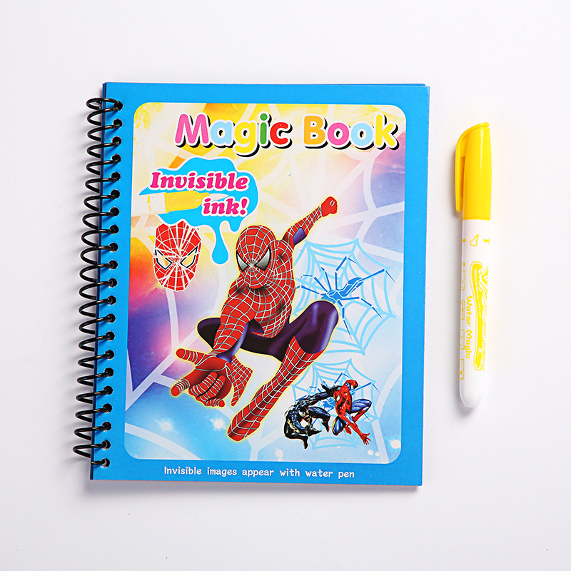 Cosplay Prop Paint - Livre de coloriage à l'eau réutilisable