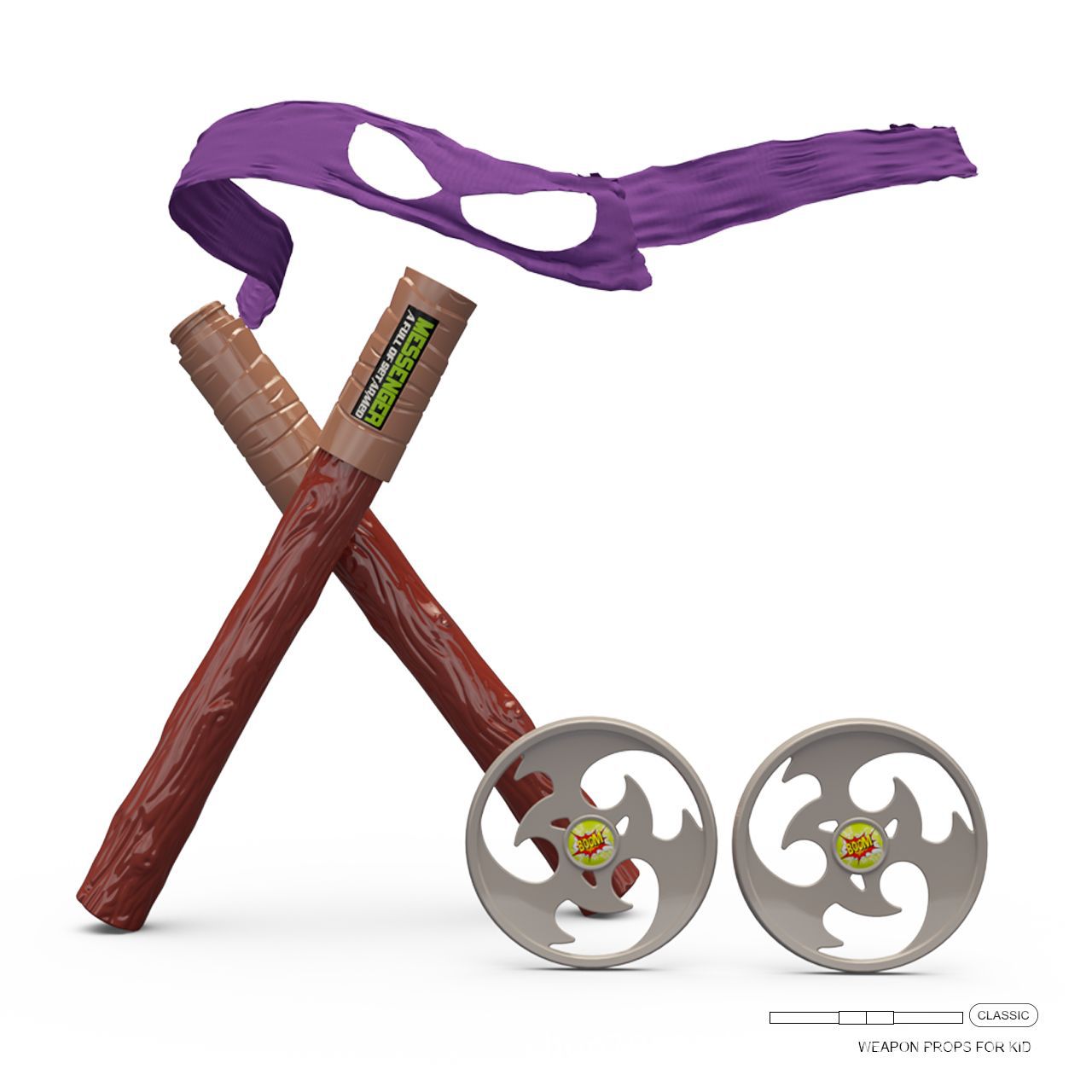 Masque pour les yeux, nunchaku - Cosplay Prop Knife avis et prix