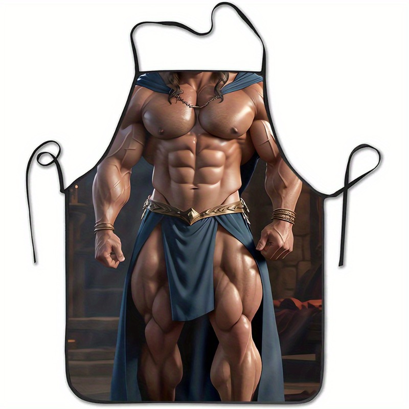 Tablier Muscle Man, imprimé to - Briar Cosplay Prop avis et prix