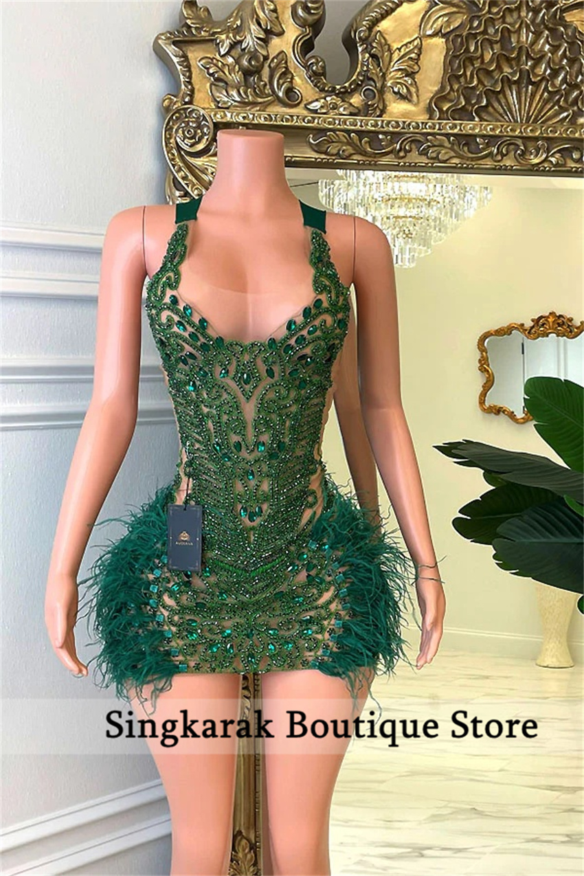 Robe de Cocktail verte à stras - Briar Cosplay Prop avis et prix