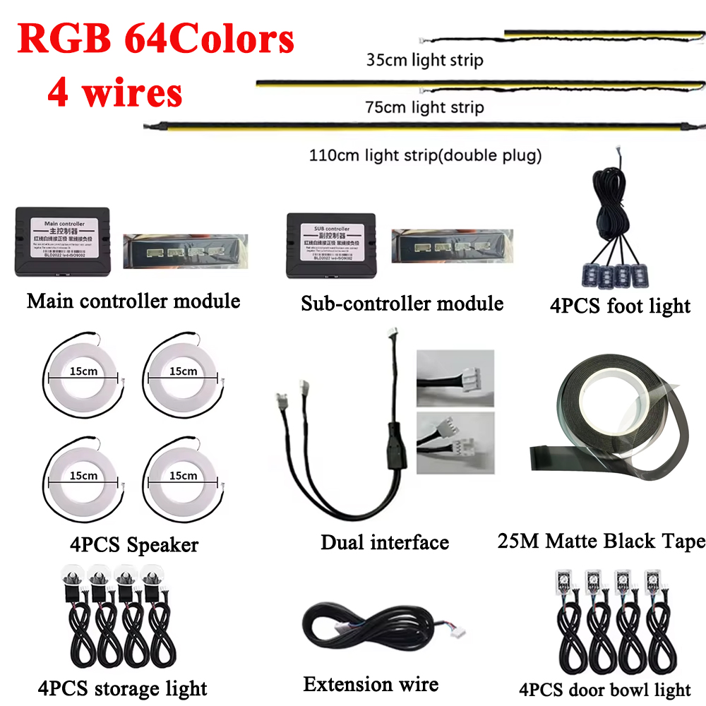 Kit de lumière ambiante LED RG - Led El Wire avis et prix