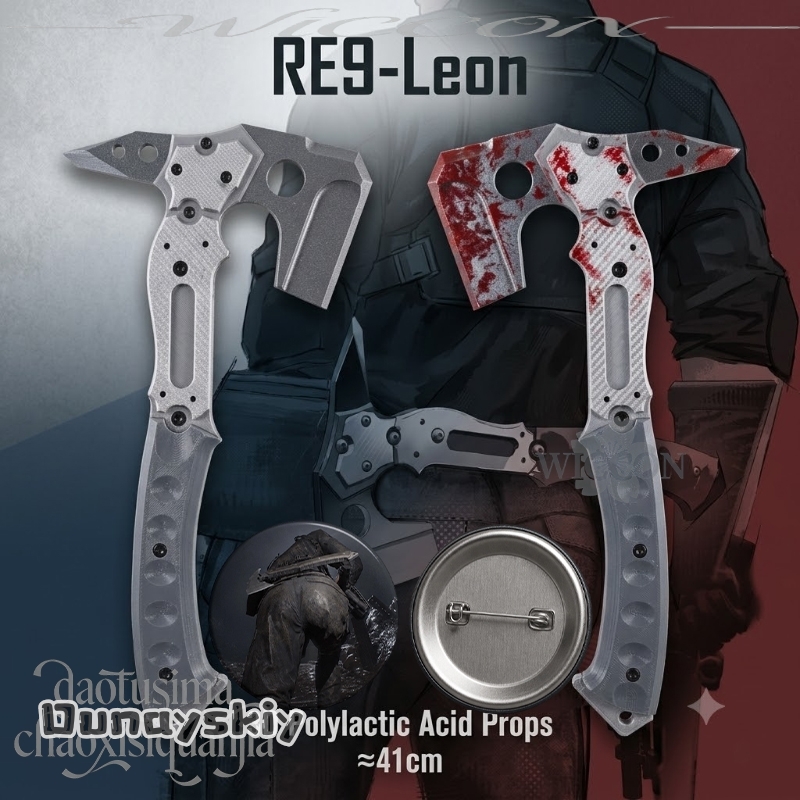 Leonn Hache Tactique Factice d - Free Cosplay Prop Patterns avis et prix