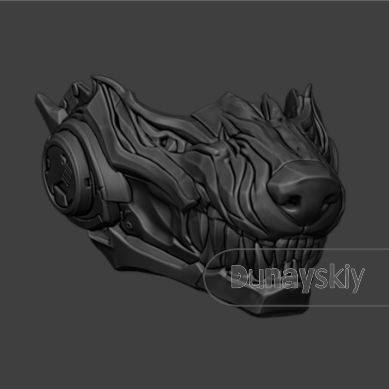 Masque de loup Valko Love and  - Cosplay Prop 3D Print Settings avis et prix