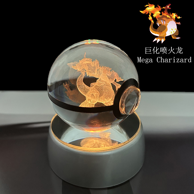 Poké Ball en cristal Pokémon,  - Cosplay Fireball Prop avis et prix