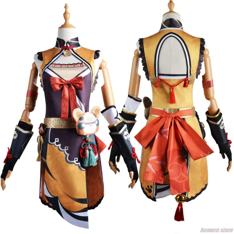 Perruque de cosplay Xiangling  - Cospa Cosplay Costume avis et prix