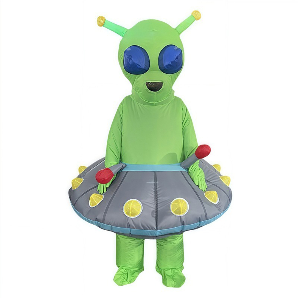 Costume gonflable vert OVNI Al - Cosplay Prop Business avis et prix