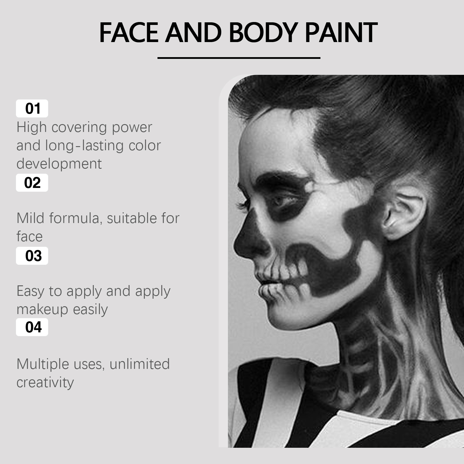 Kit de maquillage pour le visa - Cosplay Prop Paint avis et prix