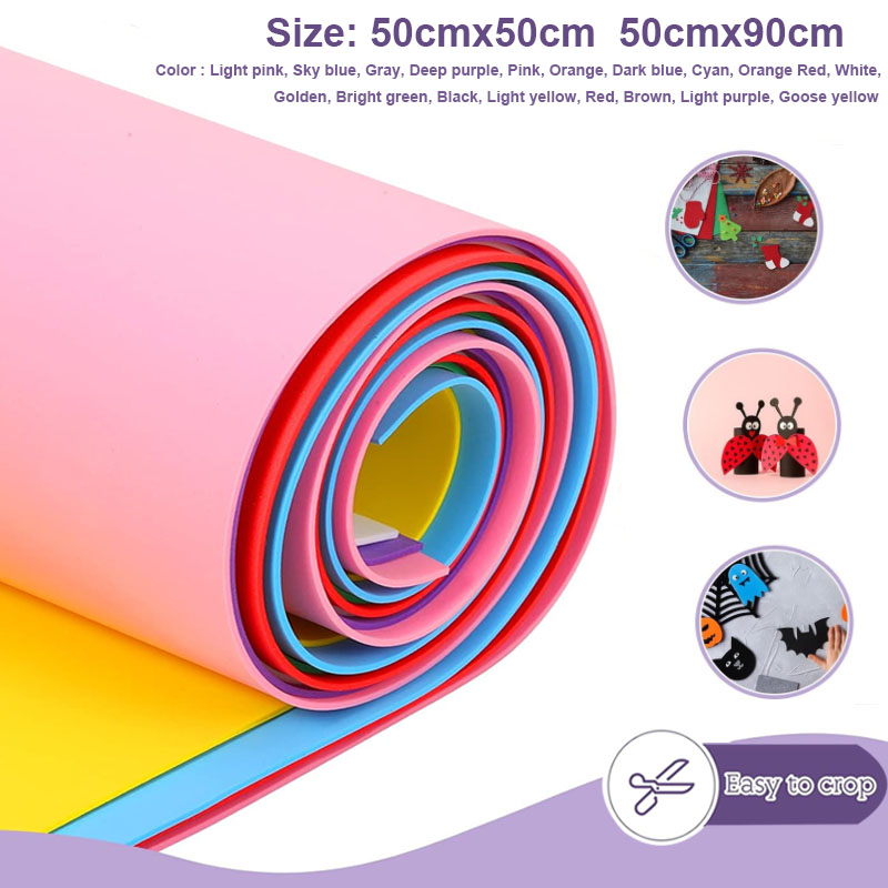 Feuilles de mousse Eva colorée - Craft Foam Roll avis et prix