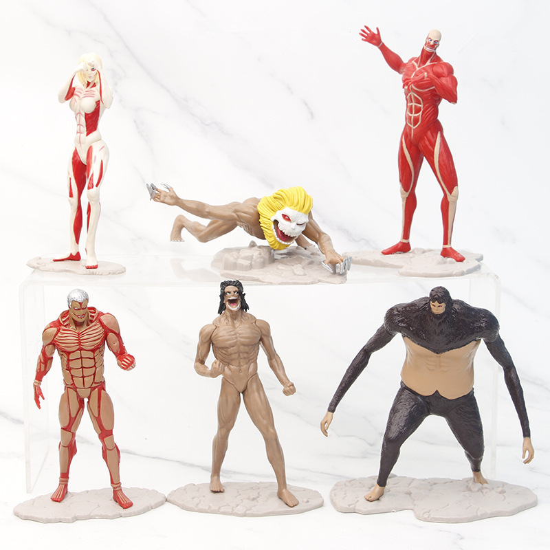 8 pièces attaque sur Titan fig - Kotobukiya Artfx avis et prix