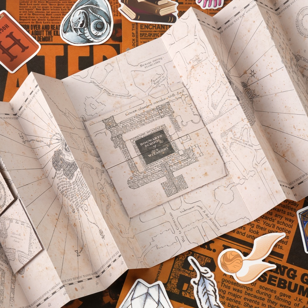 1 pièce Carte de l'École de Ma - Cosplay Props avis et prix